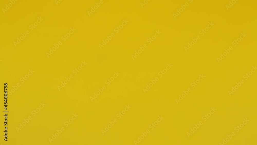 Man holds golden bitcoin on bright yellow background, new virtual money, cryptocurrency and wealt concept footage Man holds golden bitcoin on bright yellow background, new virtual money, cryptocurrency and wealt concept footage
