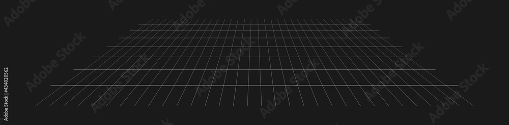 Tilted, skew 3D grid, mesh Tilted, skew 3D grid, mesh
