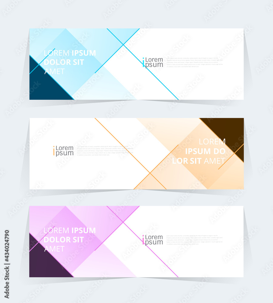 Fototapeta premium Vector abstract graphic design Banner Pattern background web template. 