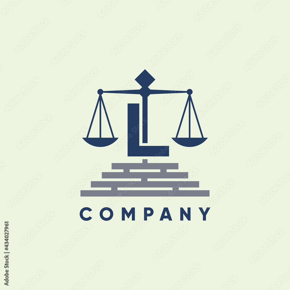 Letter L Legal Firm Law and Attorney Logo Design Vector Graphic Icon Emblem Illustration Letter L Legal Firm Law and Attorney Logo Design Vector Graphic Icon Emblem Illustration