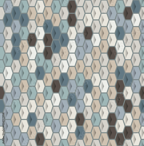 The Seamless Jade And Gem Style Patterns
