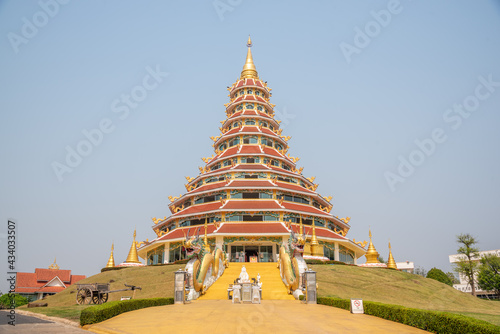Thai-Chinese temple - wat hyua pla kang-Chiang Rai Province Northern Thailand