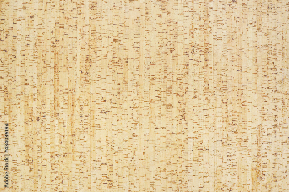 コルクボードテクスチャ_自然な茶色いざらざらした木目模様の背景