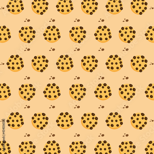 Seamless Pattern of Bisquit