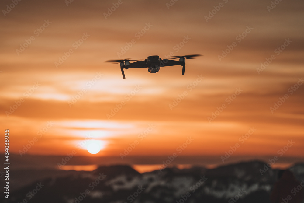 Drone in der Luft