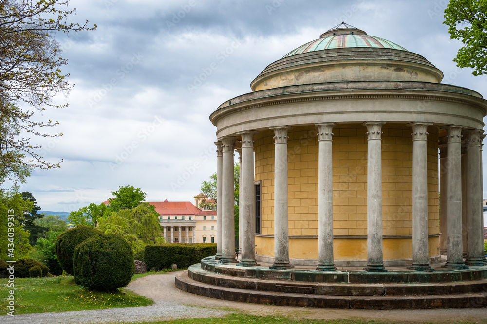 Temple and Schloss of Esterhazy in Eisenstadt Burgenland