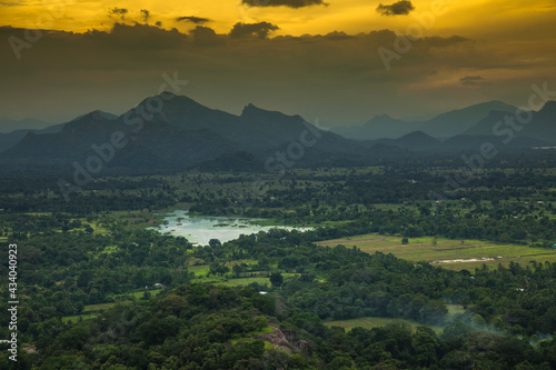 Sri Lanka, Sunrise in the jungles