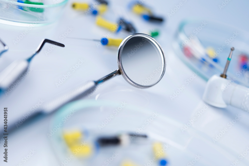 Accessory tool dentist in the office