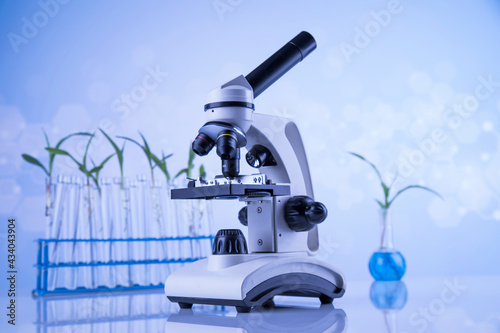 Chemical laboratory glassware, Genetically modified plant