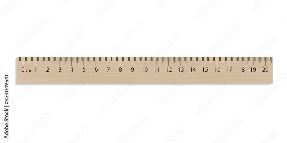 Ruler on a wooden design. Ruler on a wooden design.
