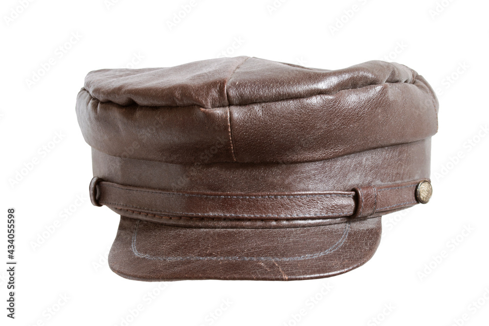 Peaked cap isolated Peaked cap isolated