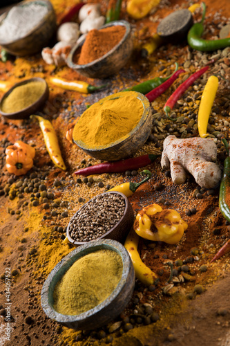 Aromatic spices and Still Life background © Sebastian Duda