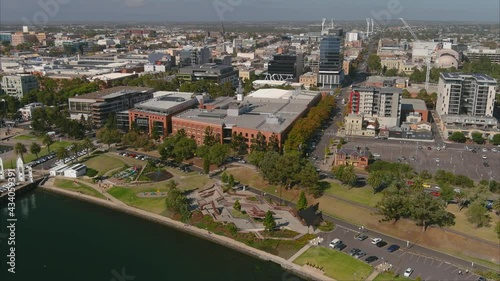 Geelong waterfront aerial 4K overview photo