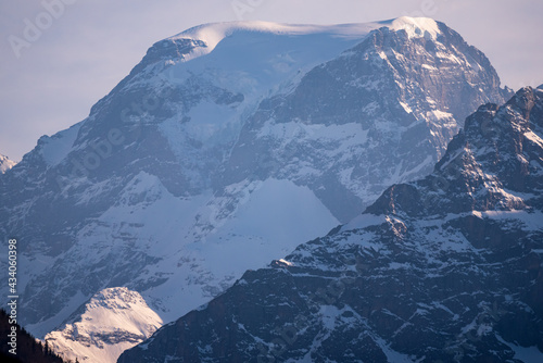 Close up view of Mt. Tödi in the Swiss Alps © S J Lievano