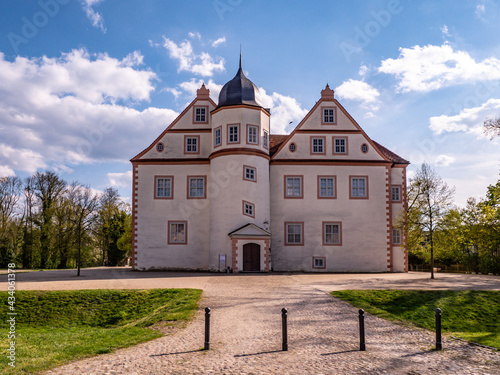 Bild auf Leinwand Schloss Königs Wusterhausen in Brandenburg