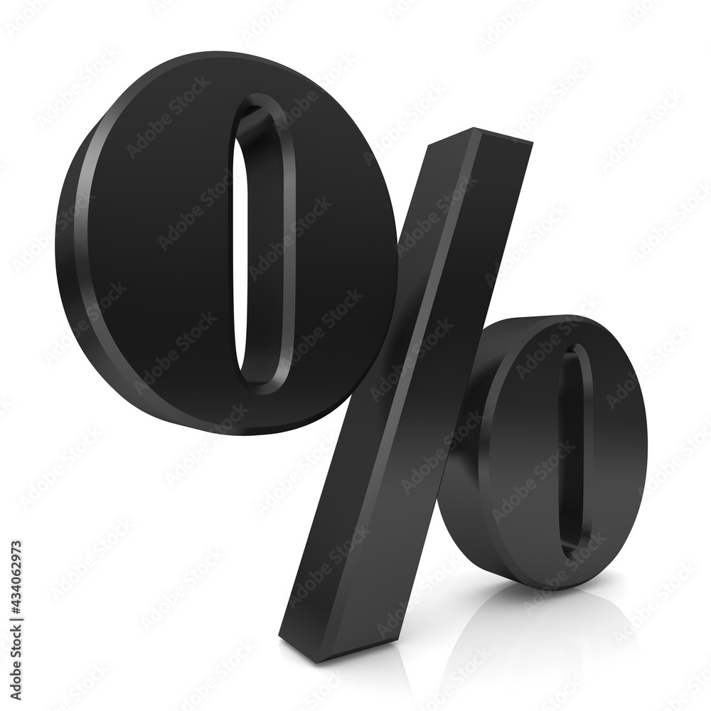 Black Sale Sign Black Friday Symbol Percent Icon Percentage Label Price Discount Off Tag 3d 9672