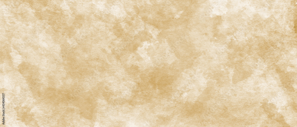 Abstract grunge beige watercolor background