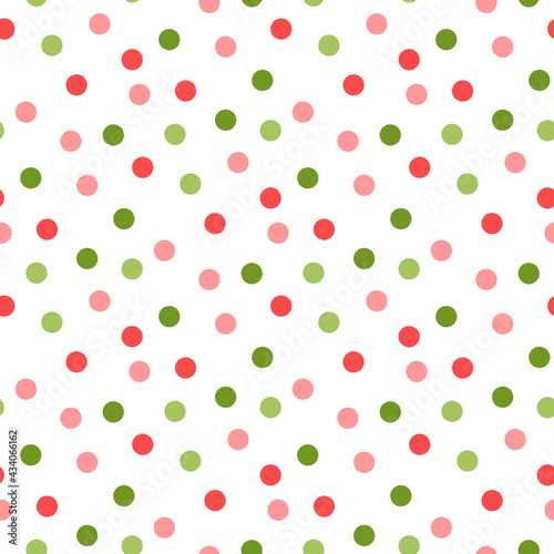 Colorful seamless pattern with festive confetti. It can be used for packaging, wrapping paper, decor etc. Vector illustration on a white background.