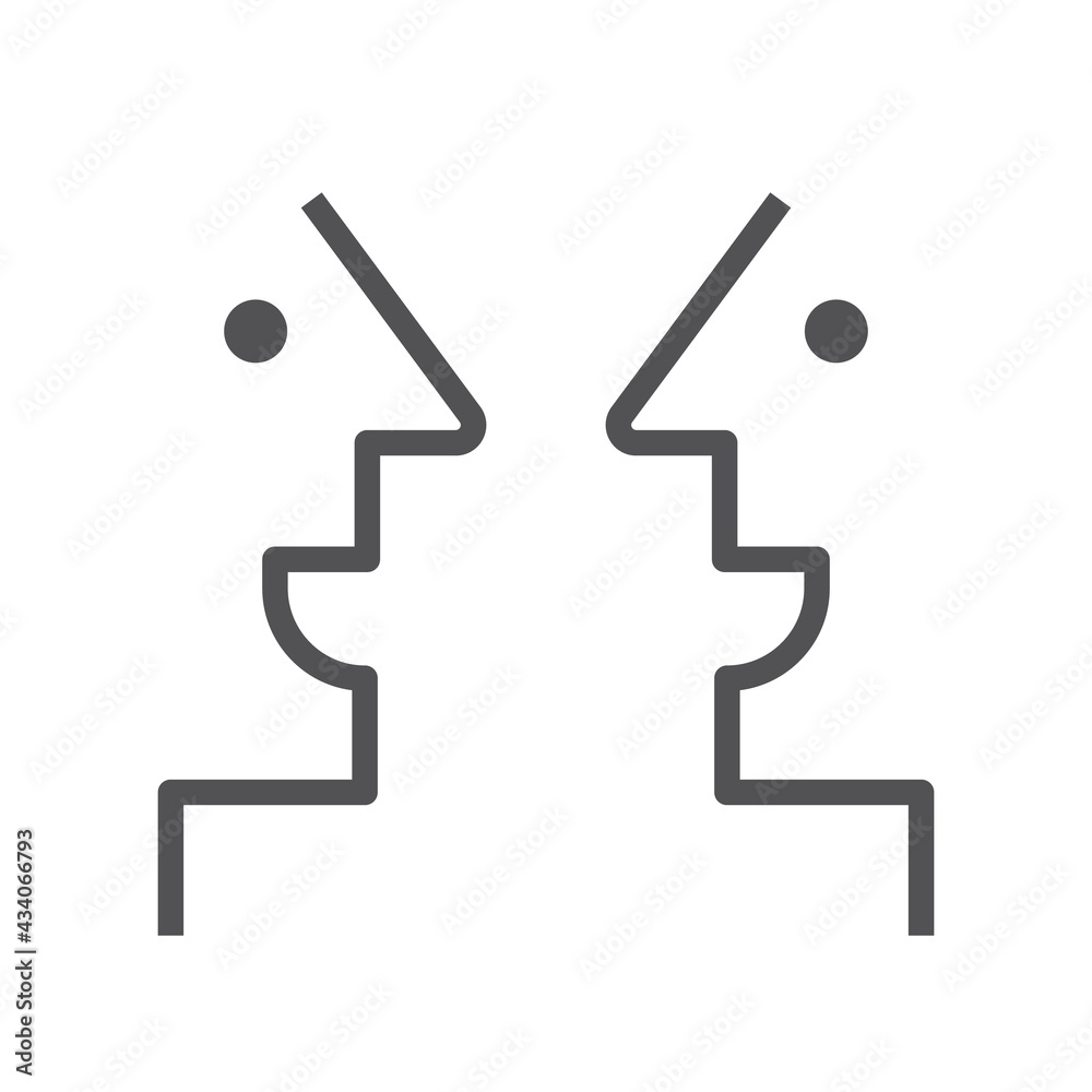 Voice recognition concept. Vector Voice recognition concept. Vector