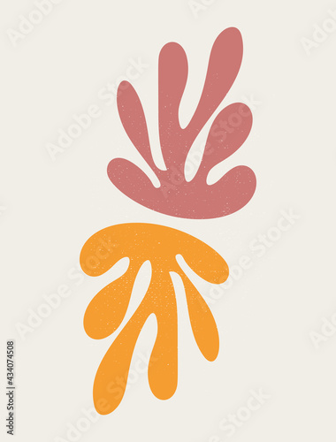 Fototapeta Matisse art inspired poster