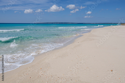 Es Arenals  Migjorn beach  Formentera  Pitiusas Islands  Balearic Community  Spain