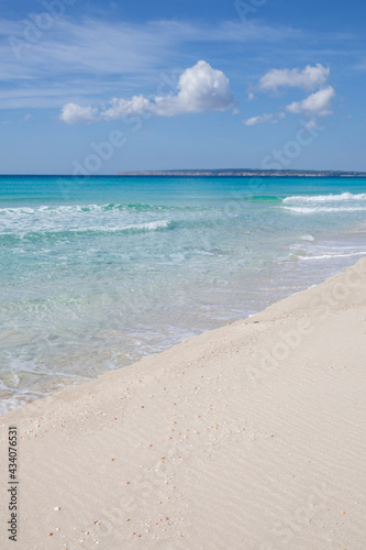 Es Arenals  Migjorn beach  Formentera  Pitiusas Islands  Balearic Community  Spain