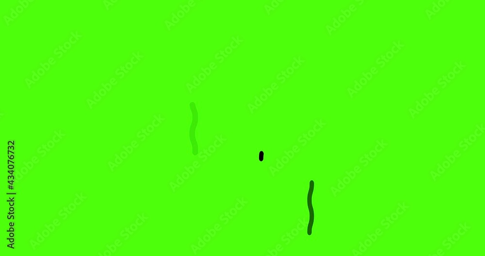 Smeling Animation Steam or smell animation. The concept of evaporation while cooking or ...