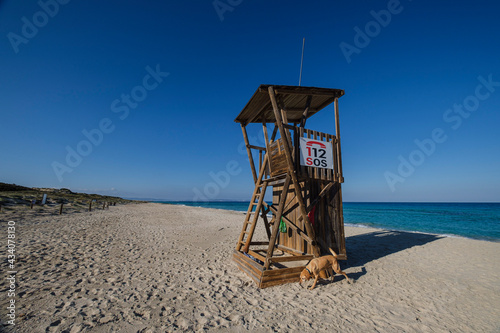 Llevant beach, Formentera, Pitiusas Islands, Balearic Community, Spain © Tolo