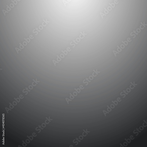 Gradient White and black abstract background. Vector background. 