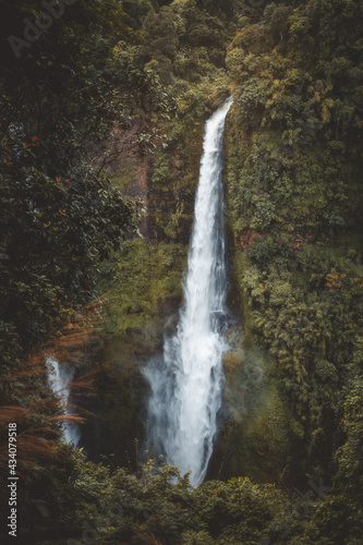 Tad Fan waterfall in Champasak Laos