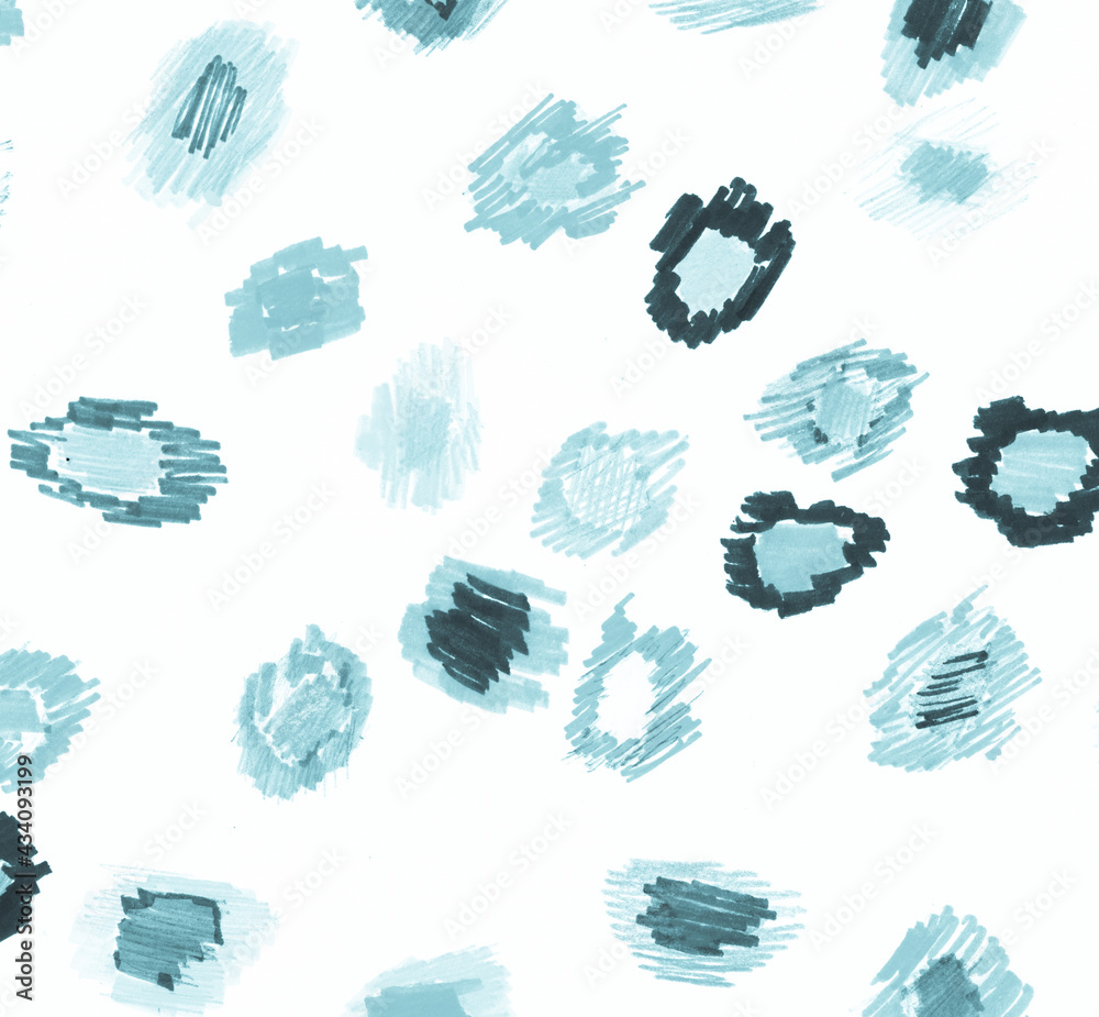 Obraz premium Minimal Watercolor Animal Skin. Trendy Africa