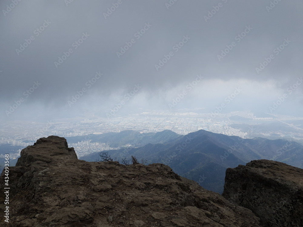 Naklejka premium 자연