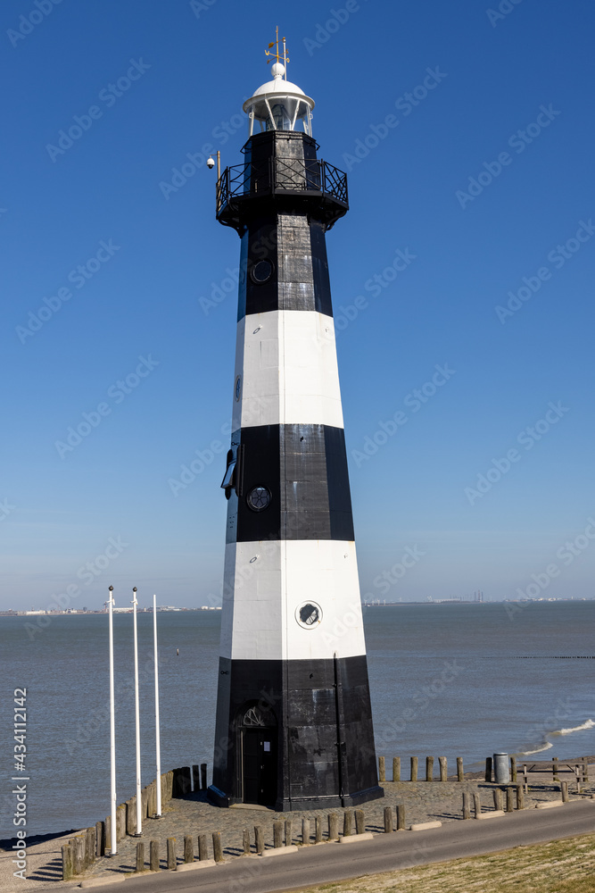 Lighthouse in Breskens Holland