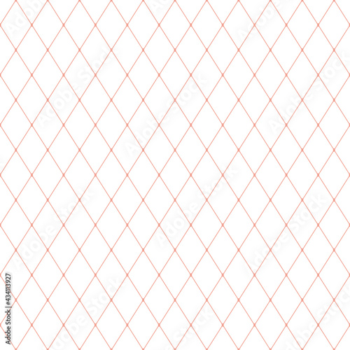 Seamless pattern of simple diamonds in pastel colors. The best vector illustration for wallpaper. 