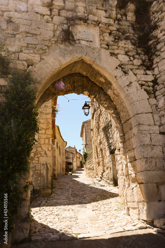 Im alten Dorf Lacoste am Luberon in der Provence, Frankreich