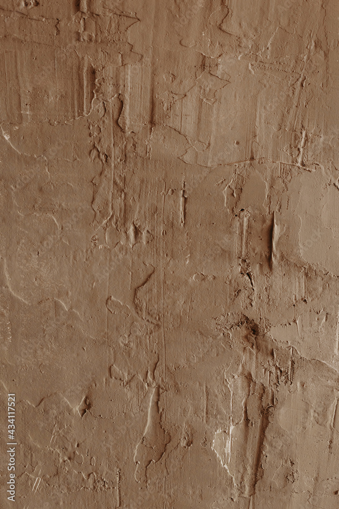 Fototapeta premium background texture sandy clay cement plaster layer