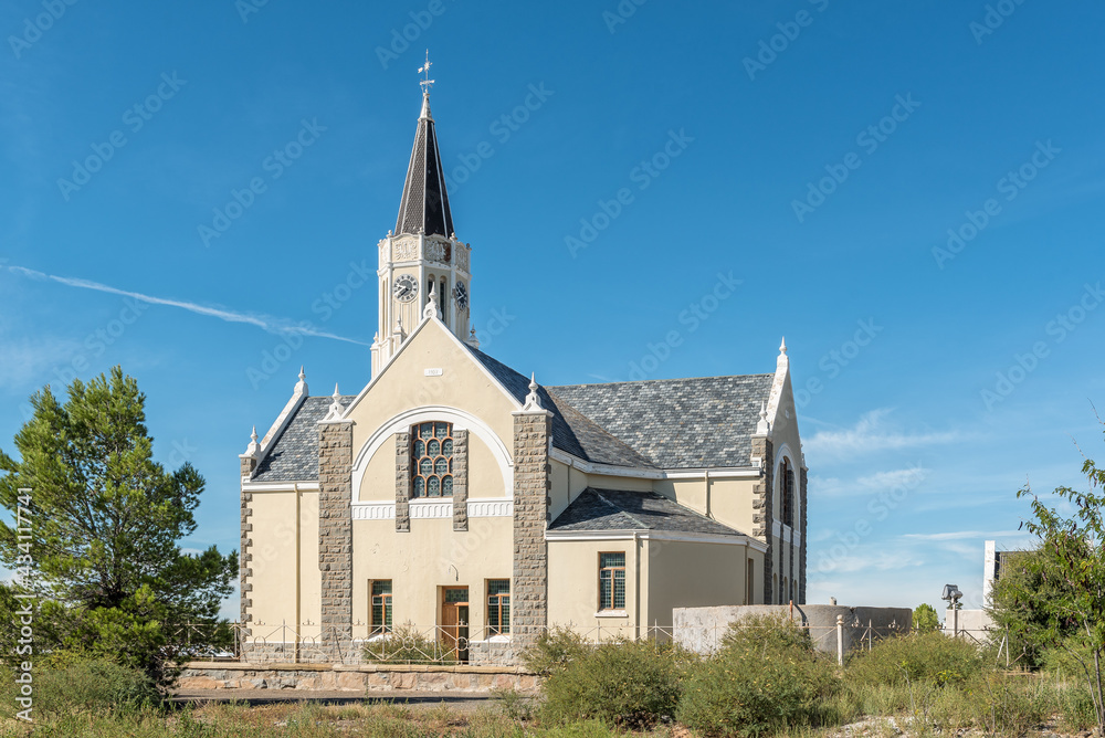 Dutch Reformed Church in Hanover in the Northern Cape Karoo