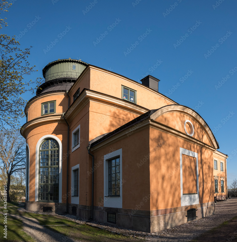 Stockholm Observatory from 1754 in the park Observatorielunden. 21-05-08
