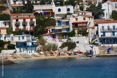 Fototapeta Naklejka Na Ścianę i Meble -  small beachfront in a greek island ikaria