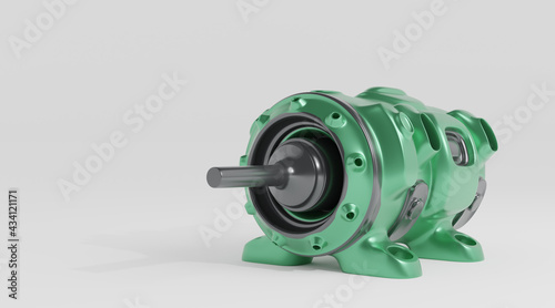 Tapety artystyczne Future electric motor