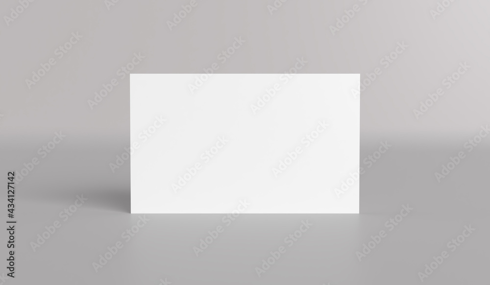 Blank white bussiness cards for Mockup.3D rendering. Blank white bussiness cards for Mockup.3D rendering.