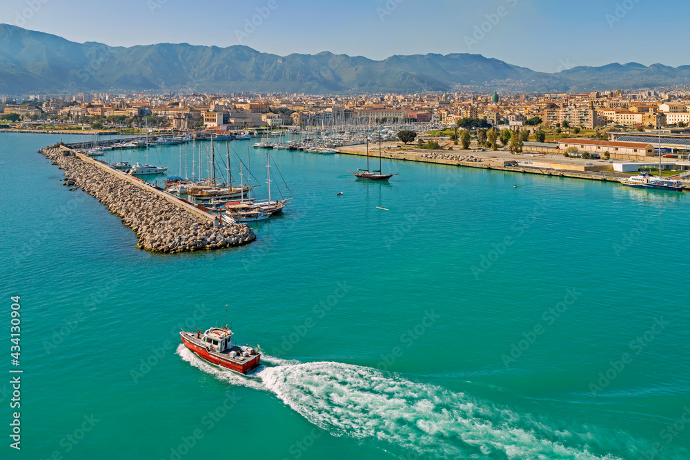 Port of Palermo, Sicily, Italy