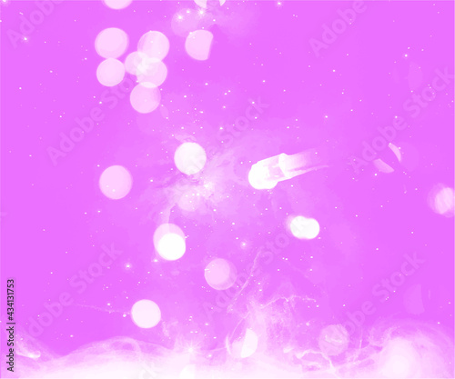 Background abstract particles pink white