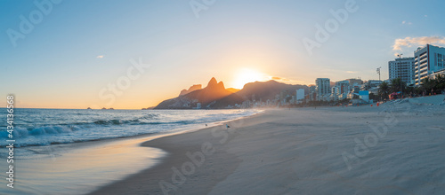 Leblon beach in Rio de Janeiro photo