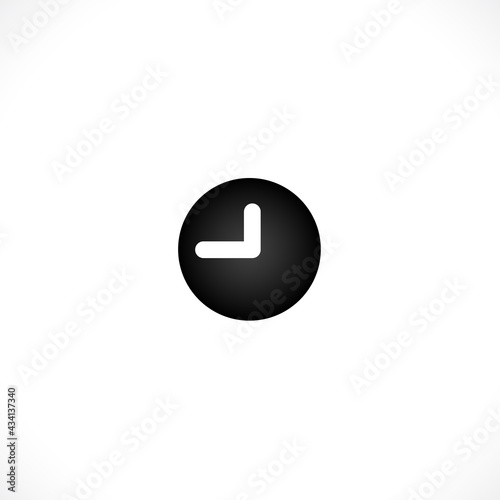 Free Download Clock icon. Clock Time symbol flat style. design web site icon, logo, app, UI. Illustration - Vector. EPS10. - GFXLoad