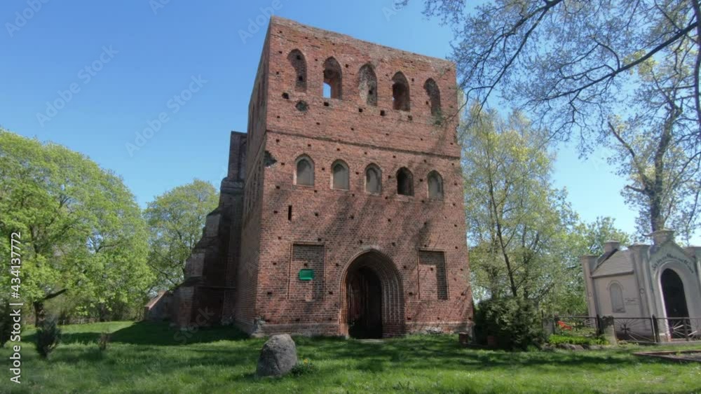 Ruins of a 14th century gothic church in Steblewo, Poland. Ruins of a 14th century gothic church in Steblewo, Poland.