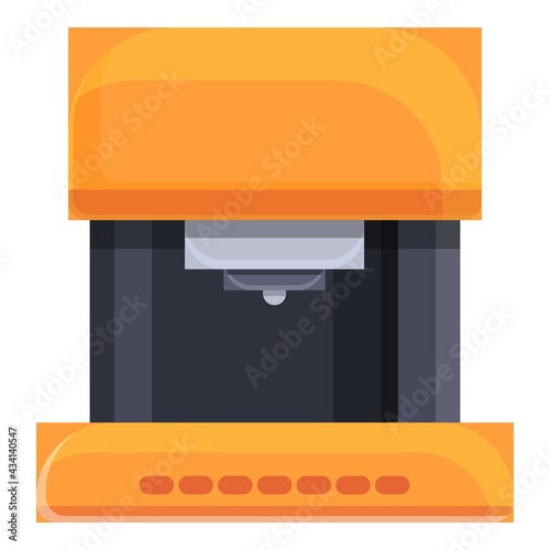 Auto coffee machine icon. Cartoon of Auto coffee machine vector icon for web design isolated on white background
