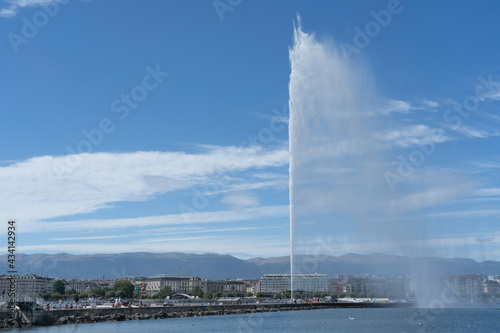 City of Geneva in Switzerland