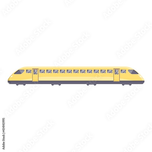 High speed transportation icon. Cartoon of High speed transportation vector icon for web design isolated on white background