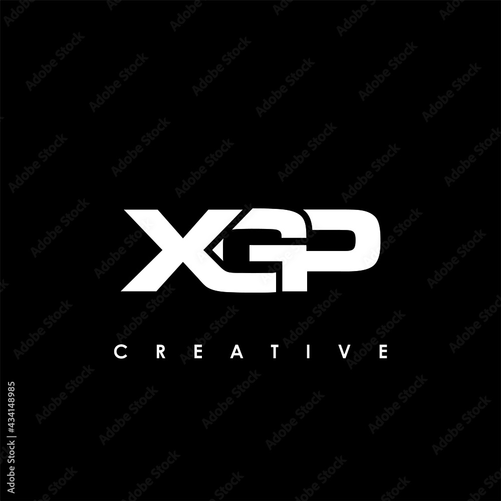 Obraz premium XGP Letter Initial Logo Design Template Vector Illustration